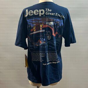 Jeep Graphic T Shirt Blue Size Kids 18